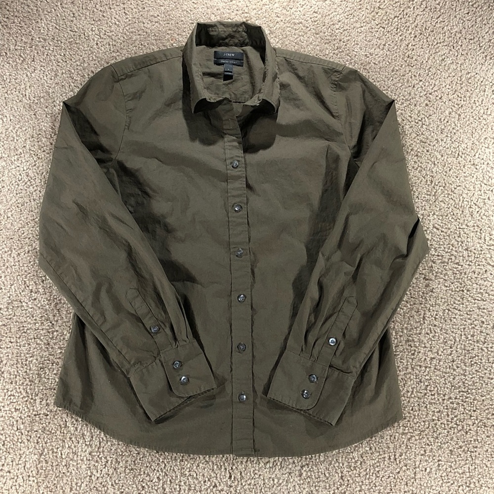 J. Crew Stretch Perfect Blouse